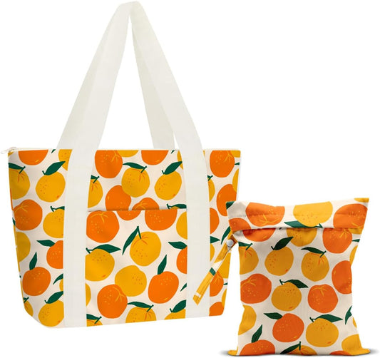 Beach Bags Wet Bag for Swimsuit Tote Bag for Friends Travel Gifts, Aloha Bags Waterproof Vacation Essential