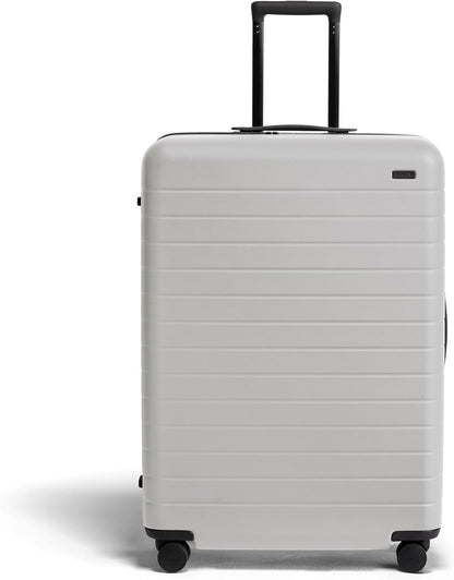 Away Large Checked Luggage, 29 Inch Hardside Suitcase with Spinner Wheels, Lightweight & Durable, TSA Lock, Cloud Gray