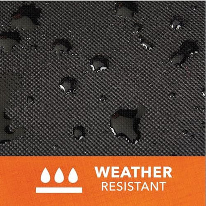 Modern Leisure 2974 Basics Walk-A-Bout Charcoal Grill Cover (21.5 L x 21.5 D x 14.5 H inches) Water-Resistant, Black