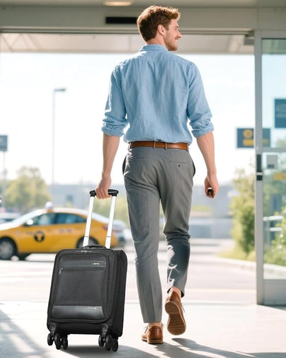 Lekebobor 16 Inch Underseat Carry On Luggage - Image 7