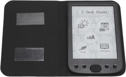 Yoidesu 6 Inch E Reader Digital Reader Electronic Book Reader with 800x600 High Resolution Screen Multifunctional Navigation Buttons for PDF EPUB TXT DOC FB2 MOBI (4G)