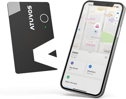ATUVOS Rechargeable Wallet Tracker Card, Ultra Slim 1.6mm Wallet Card Tracker - Image 8