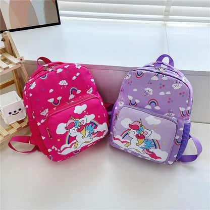 POWOFUN13 inch Kids Toddler Preschool Travel Backpack Cute Cartoon Backpack For Girls Boys Baby
