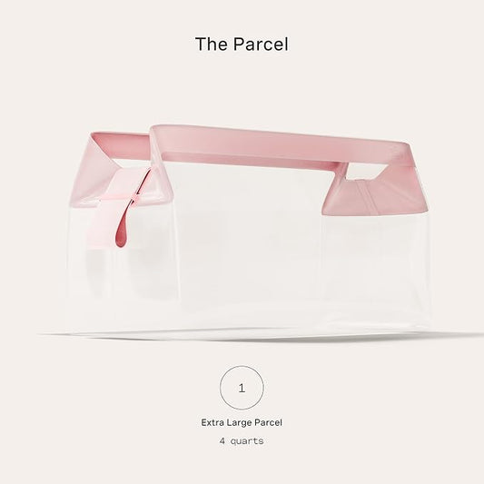 Cadence Parcel - Clear Kit - Durable and Leak-Resistant Travel Toiletry Kit - - Image 2