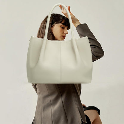 KKXIU Tote Bag for Women Vegan Leather Shoulder Purse Large Capacity Travel Bag