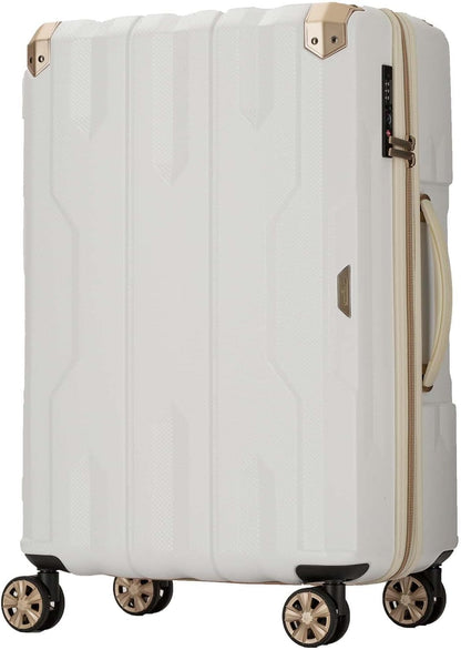 LEGEND WALKER SPATHA Hardside Expandable Luggage, 27-inch, White, 5109-60-WH