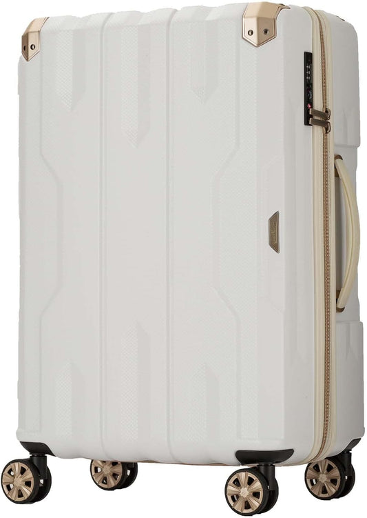 LEGEND WALKER SPATHA Hardside Expandable Luggage, 27-inch, White, 5109-60-WH