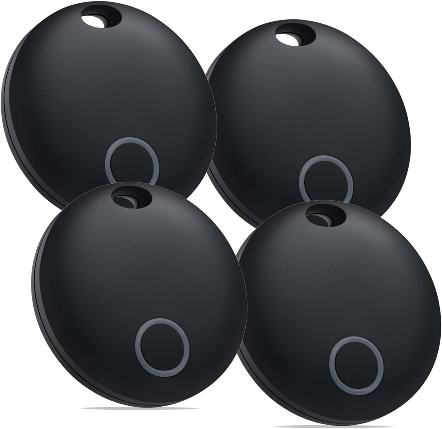 Air Tracker Tags-4 Pack, Smart Bluetooth Tracker Works with Apple Find My (iOS Only), Item Finder Locator for Keys, Luggage, Backpack, IP67 Waterproof