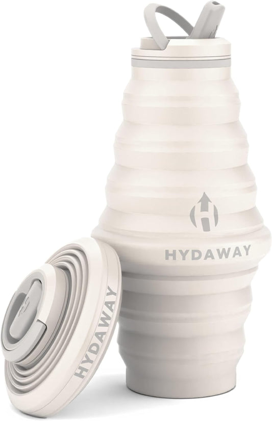 HYDAWAY 25oz Collapsible Water Bottle - BPA-Free, Leakproof, Lightweight, and Space-Saving - Perfect for Hiking, Travel, and All-Day Hydration