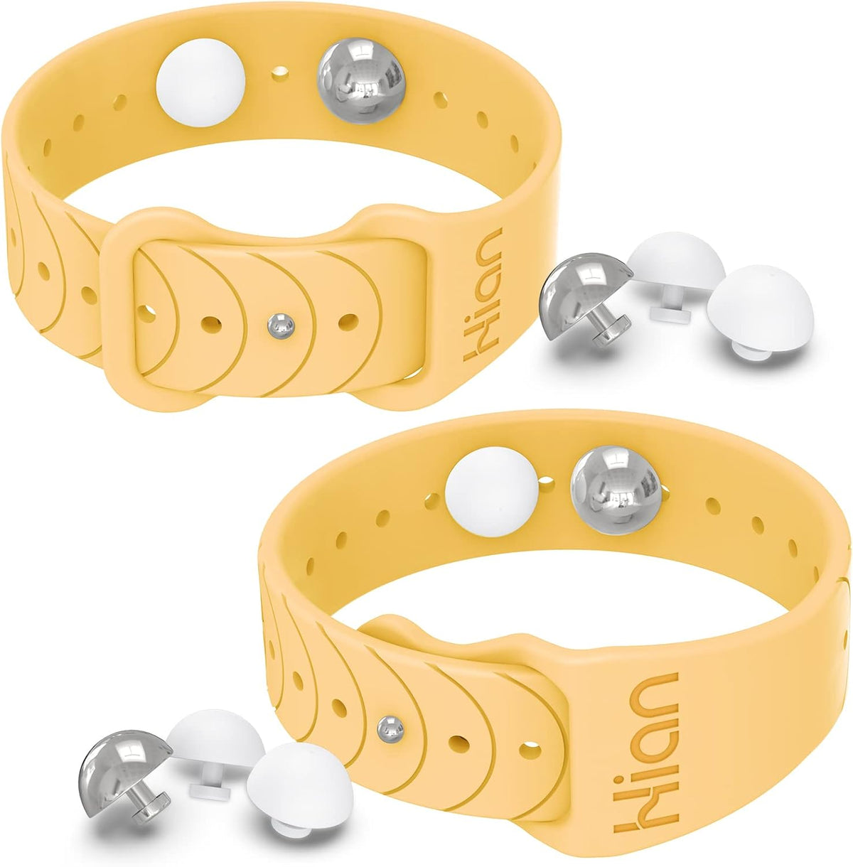 Motion Sickness Bracelets Sea Sickness Wristbands for Motion Sickness/Morning Sickness/Pregnancy Nausea Anti Nausea Bands Acupressure Wristband Motion Sickness Bands（1 Pair Sunglow）