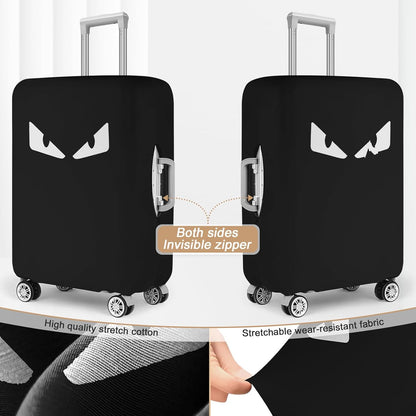 Luggage Covers For Suitcase Tsa Approved, Washable suitcase Cover Elastic Luggage Protector Scratch Resistant Suitcase Cover For 18-20 Inch Wheeled Luggage(Eye-20 inch)