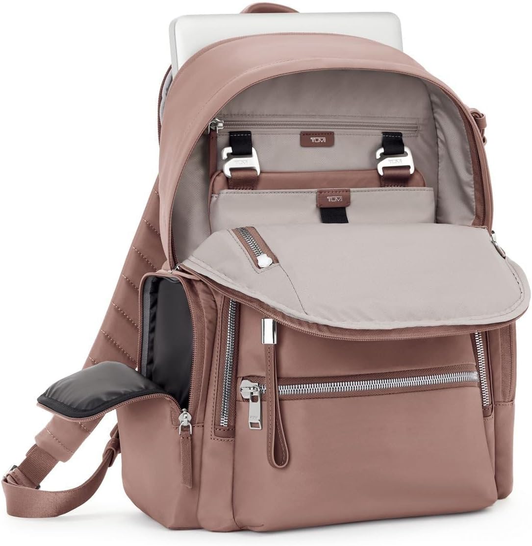 TUMI - Voyageur Celina Backpack - Travel Backpack for Women - For Business, Commute - Holds Up to 16" Laptop - Light Mauve