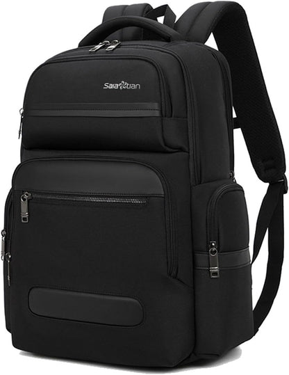 Professional Business Backpack for Men,15.6inch Laptop Compartment with Anti-Theft Zipper,Waterproof Travel Backpack for Office&Commute,Multiple Layers,Comfortable Carrying.