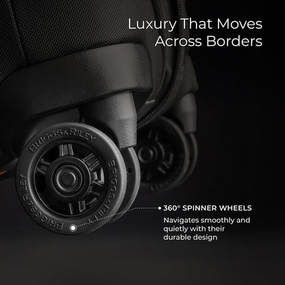 Briggs & Riley International 21" Carry On Expandable Spinner - Luggage for Travel, Suitcases with Wheels, Softside Rolling Bag for Men & Women - ZDX Collection, Canyon