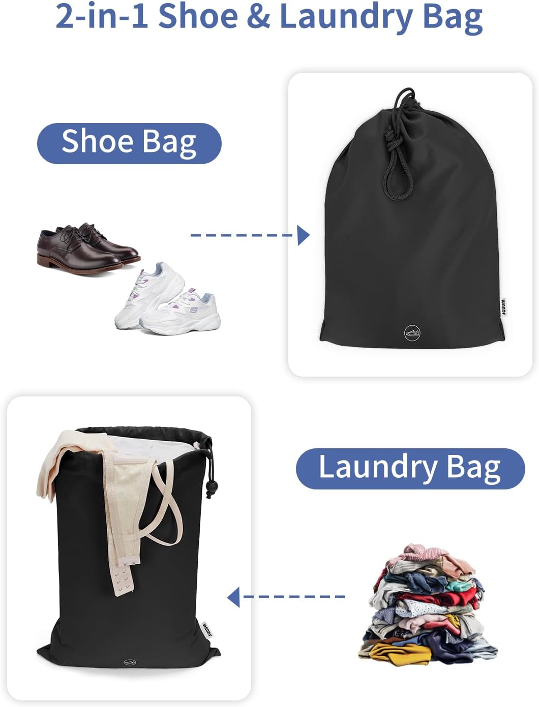 WANDF 7 Set Compression Packing Cubes for Travel, Shirt Folder for Wrinkle-Free, Suitcase Organizer Bags Set for Carry-On Checked Luggage Duffle Bag Women Men(Black)