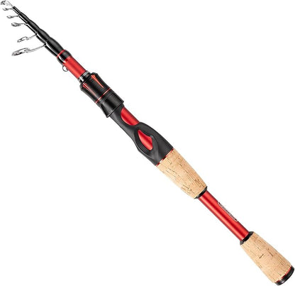 EOW XPEDITE LITE Portable Telescopic Fishing Rods & Combo, Spinning & Casting by HOME