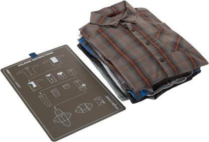 Eagle Creek Pack-It Original Garment Folder - Travel Garment Bag with Compression Wings to Maximize Luggage Space - Convenient Top Handle - Quick Drying Material - Mandarin - Large