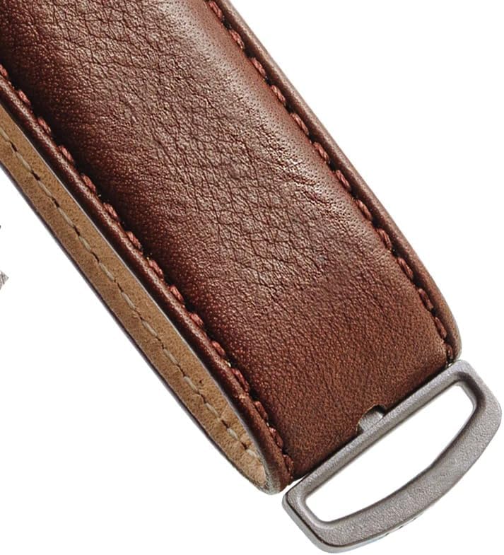 Jibbon Italian Premium Leather Key Organizer - Stylish Key Holder with Marine Grade 316 Stainless Steel, Compact EDC Keychain