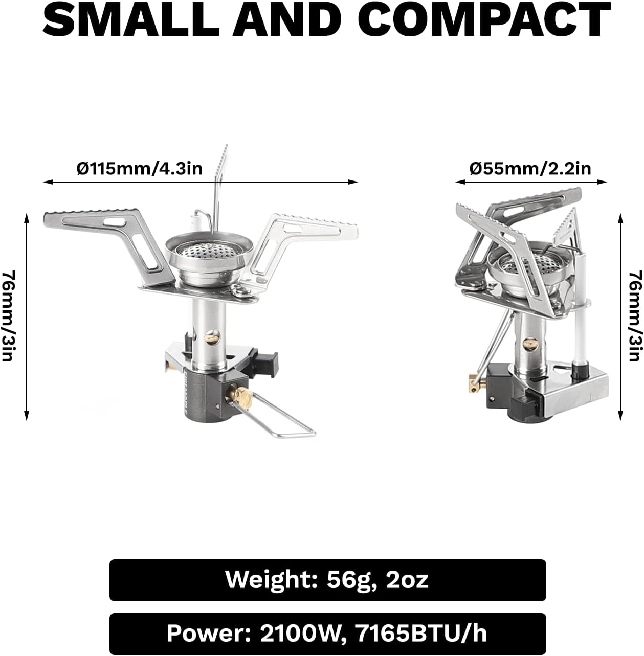 Fire-Maple Torch Gas Stove – Ultralight Backpacking Camping Stove, Built-in Piezo Ignition, Stainless Steel & Aluminum Alloy, Compact & Portable, Ideal for Hiking & Outdoor Cooking