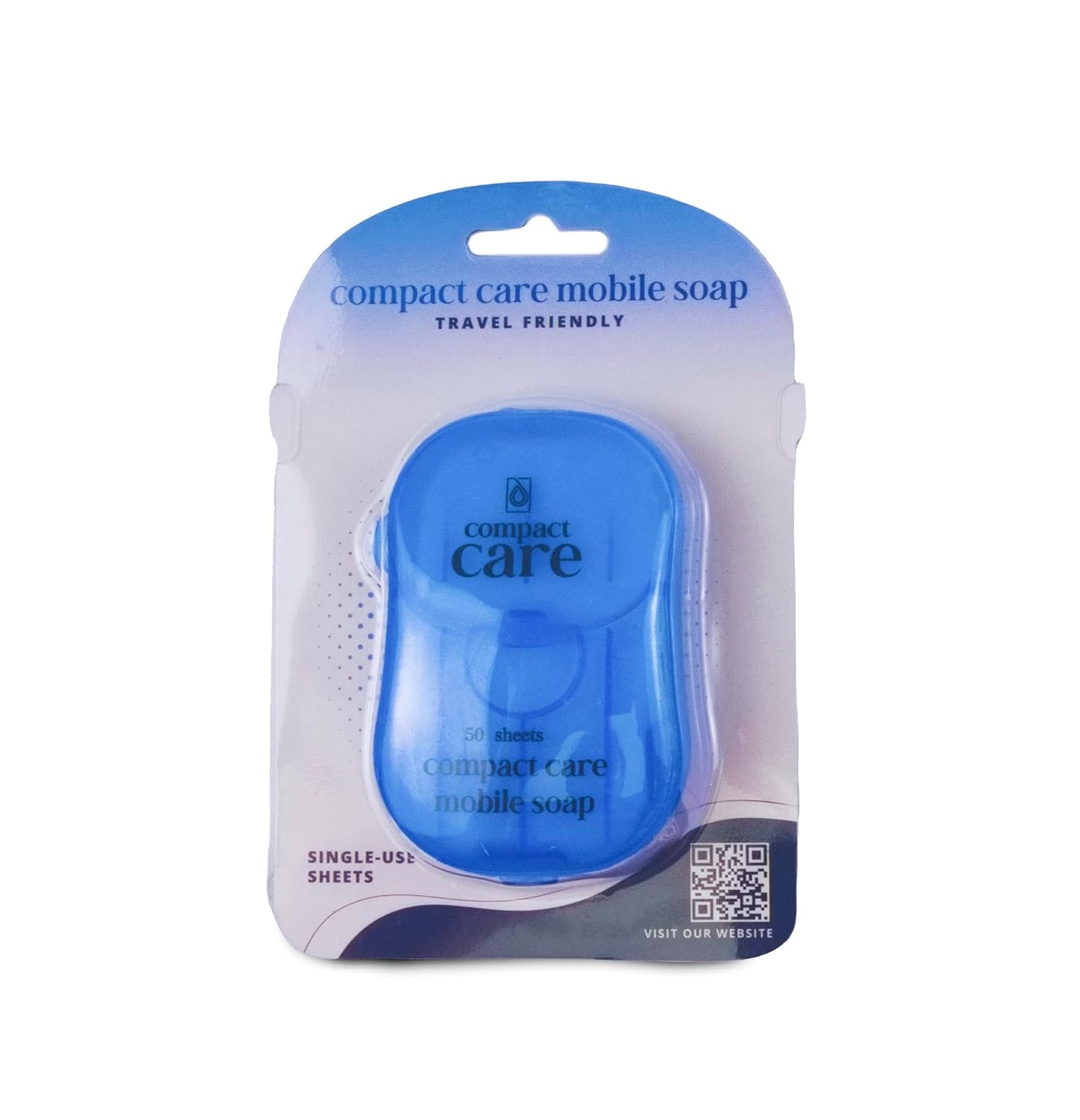 Portable Soap Sheets – 500pcs (10 Travel Cases × 50 Sheets) – Pocket-Size Biodegradable Hand Wash Paper for Travel, Camping, Hiking, Emergency Kits