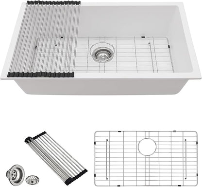 33 Granite Composite Kitchen Sink by DONSDEY