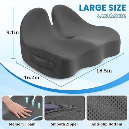 Seat Cushion, Memory Foam Office Chair Seat Cushion - Image 7
