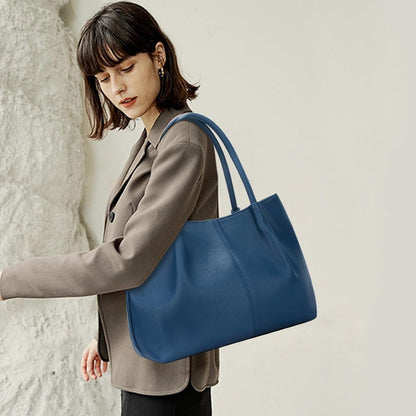 KKXIU Tote Bag for Women Vegan Leather Shoulder Purse Large Capacity Travel Bag