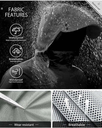 iCreek Rain Suit Waterproof Jacket - Image 3