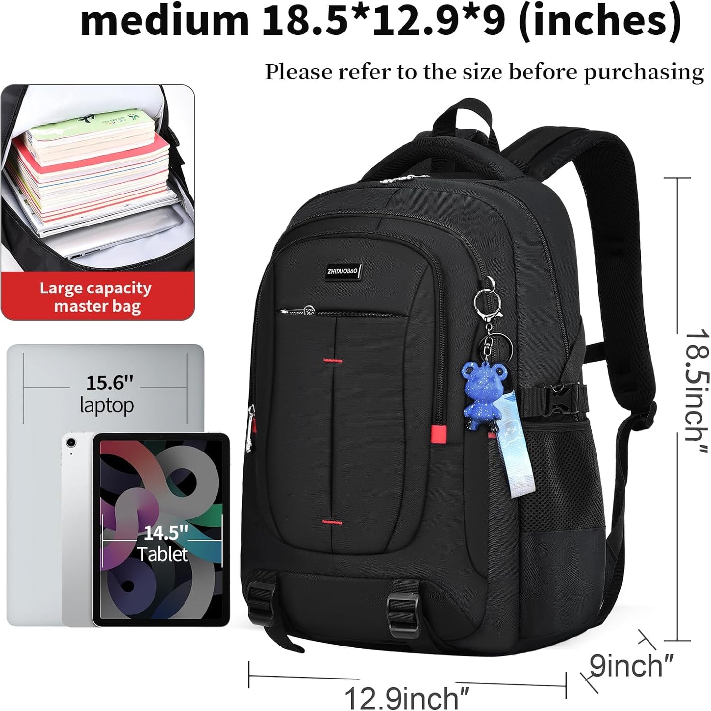 Backpack for School Boys Backpacks for Kids Camo Bookbag for Middle School Bags high school Waterproof Travel Back Pack