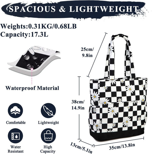 VASCHY Beach Bag for Women, Large Waterproof Sandproof Fold-able Packable Pool Tote Bag w Zipper/Pockets