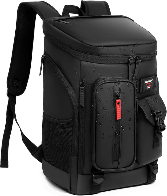 TUGUAN Cooler Backpack 36 Cans Insulated Leak Proof Lightweight Lunch Backpack for Men Work Portable Travel Thermal Bag Compartment Camping Hiking Beach Pincnic Cooler for Women