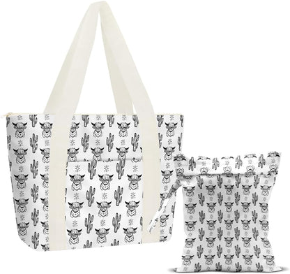 Beach Bags Wet Bag for Swimsuit Tote Bag for Friends Travel Gifts, Aloha Bags Waterproof Vacation Essential