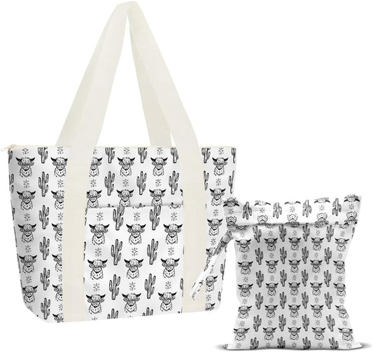 Beach Bags Wet Bag for Swimsuit Tote Bag for Friends Travel Gifts, Aloha Bags Waterproof Vacation Essential