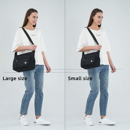 MINTEGRA Women Shoulder Handbag Roomy Multiple Pockets Bag Ladies Crossbody Purse Fashion Tote Top Handle Satchel