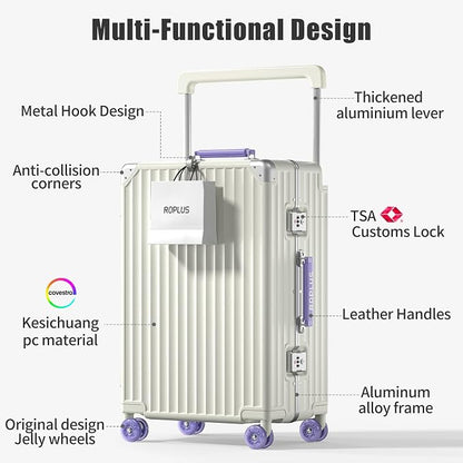 Aluminium Frame Checked-Luggage - Image 2