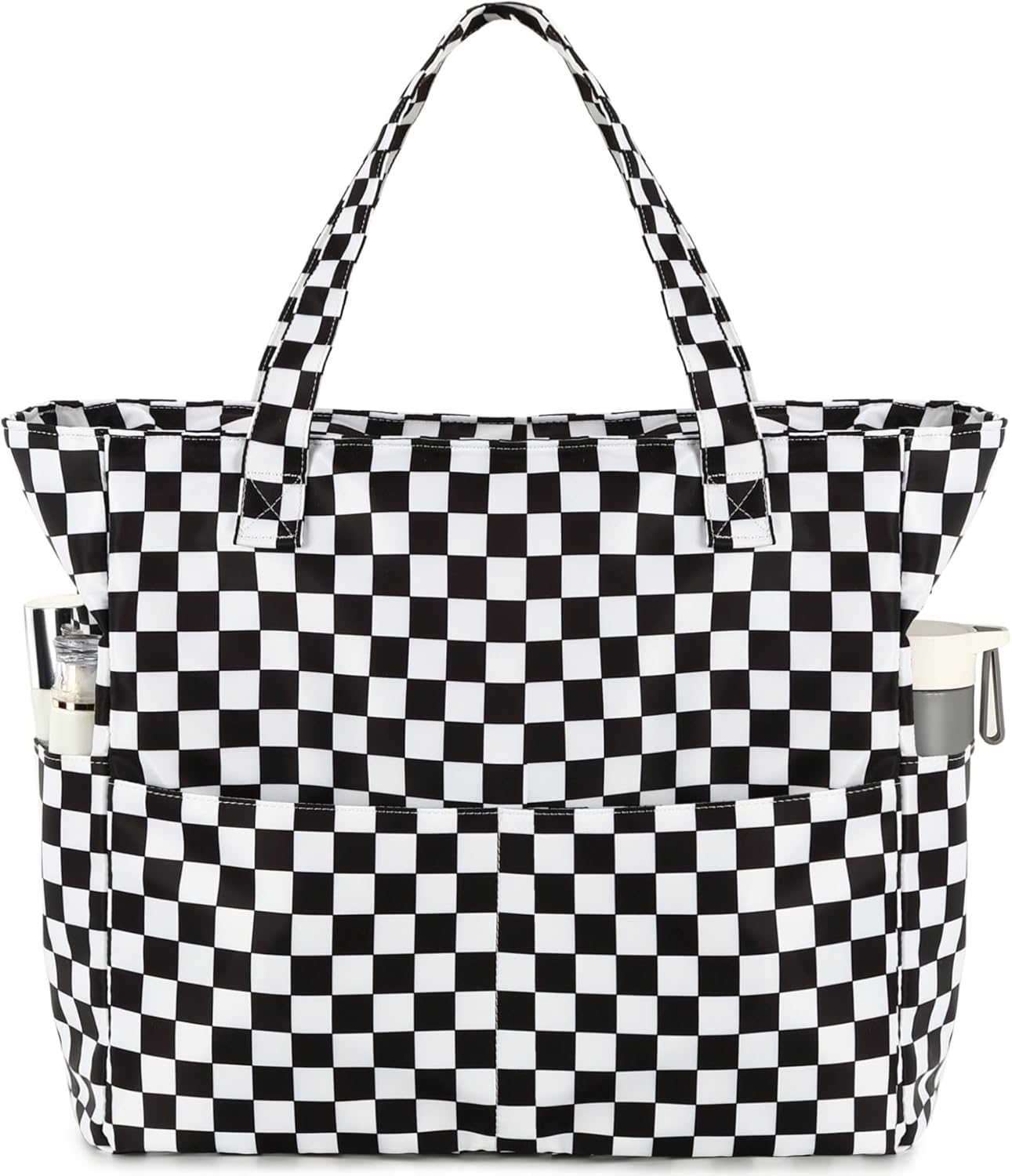 Waterproof Beach Tote Pool Bags for Women Ladies Extra Large Gym Tote Carry On Bag With Wet Compartment for Weekender Travel