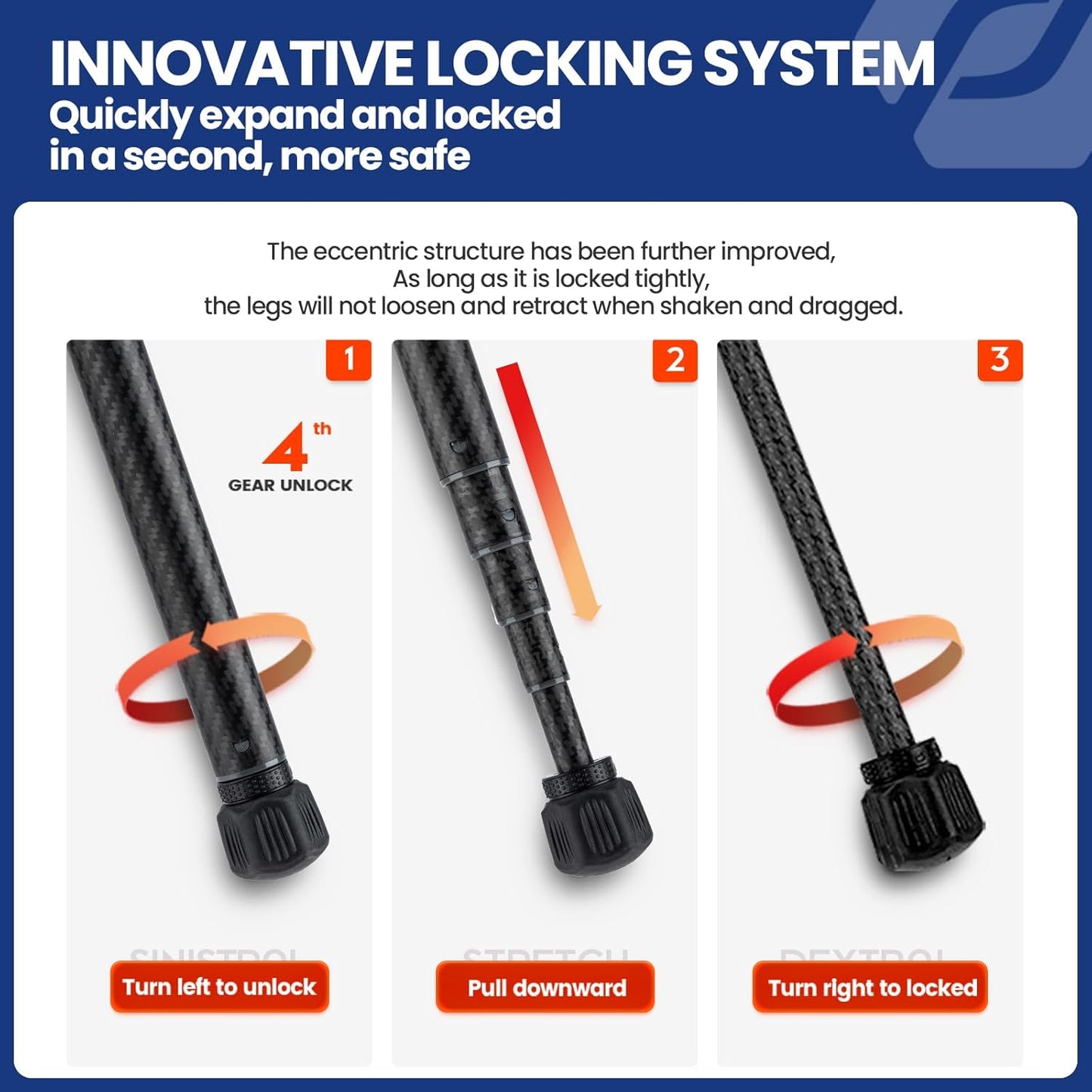 Fotopro Carbon Fiber Tripod 2.3lbs Ultralight 62 Inch Portable Travel Video Tripod for Camera DSLR Load up to 22lbs X-Aircross 3 Video Grey