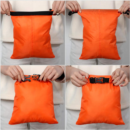 Shappy Waterproof Dry Bag Set 6 Sizes Lightweight Sacks and Long Adjustable Shoulder Strap Outdoor Water Proof Keep Gear Dry Bag Stuff Sacks for Backpacking, Boating, Hiking, Camping