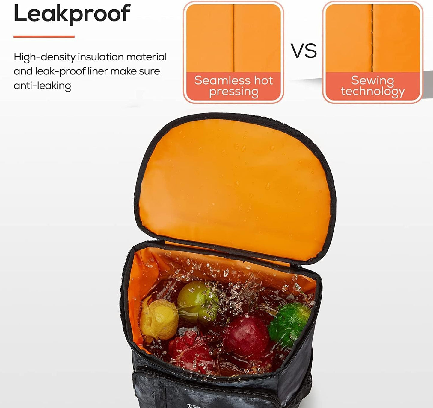 TOURIT Cooler Backpack 30 Cans Lightweight Insulated Backpack Cooler Leak-Proof for Men and Women