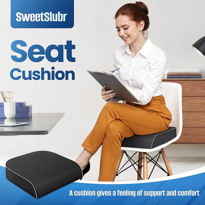 Seat Cushion for Tailbone Pain Relief, Office Chair Cushion, Memory Foam Large - Image 7