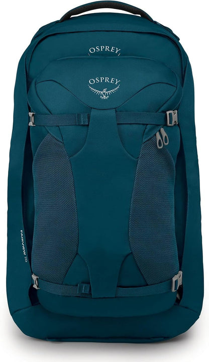 Osprey Fairview 70L Women's Travel Backpack, Night Jungle Blue