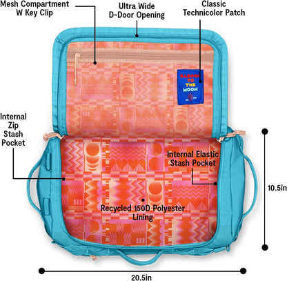 Baboon to the Moon Go-Bag Small 40L – Detachable Straps, Small Duffle Bag for Travel, Gym Bag for Women, Mens Travel Bag, Duffel Bags for Traveling, Travel Duffel Bags for Women (Bluebell)