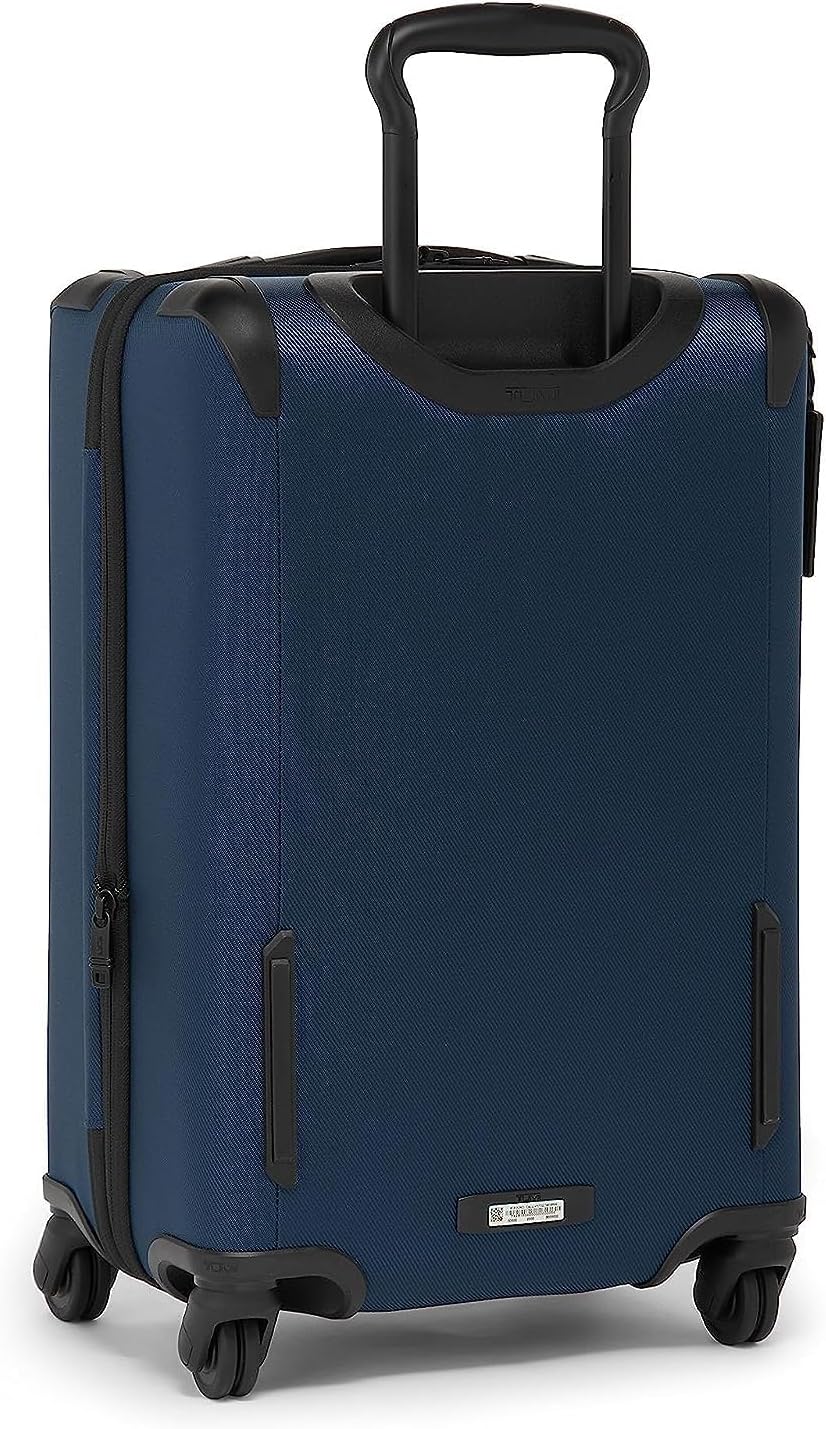 TUMI - Aerotour 4 Wheel Expandable Luggage - Men's and Women's Lightweight Business and Leisure Travel Suitcase - 21.75" International Expandable Carry-On, Navy