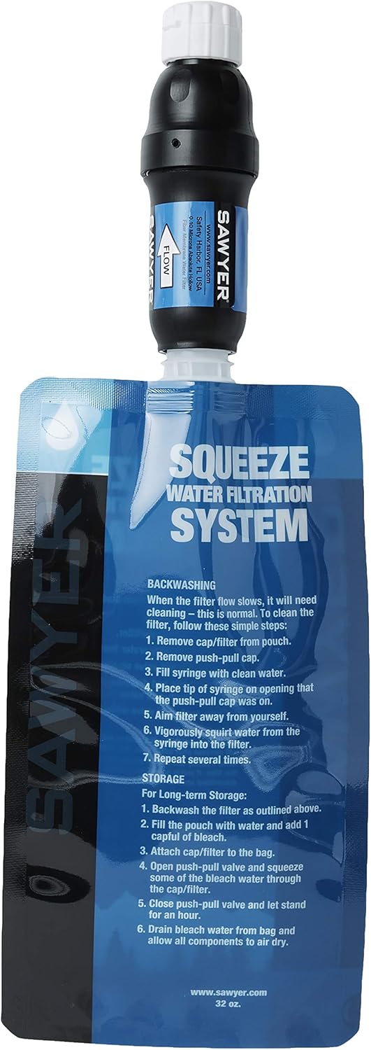 Squeeze Water Filtration System