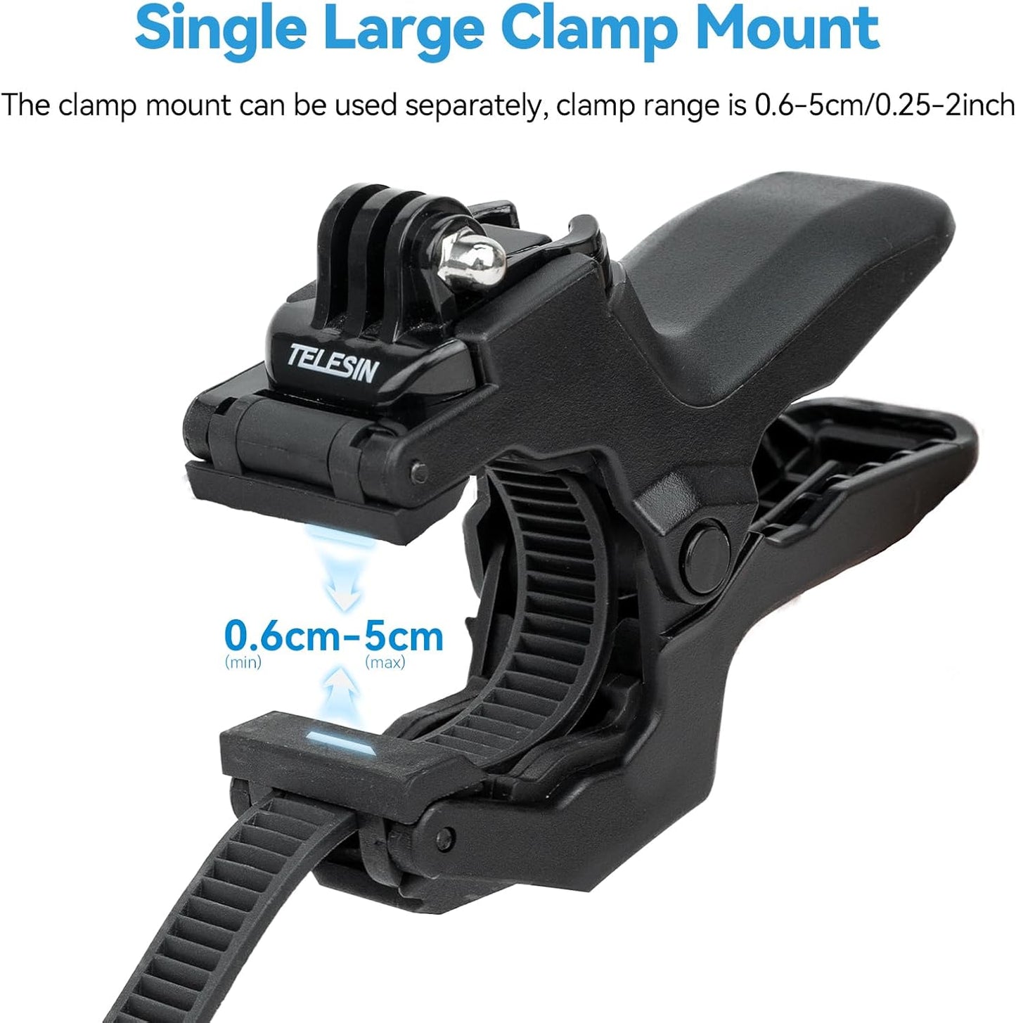 Jaws Flex Super Clamp Mount Gooseneck Tripod Desk Table Strolle Vlog Video Light Extension Holder Attach for GoPro Max 13 12 11 10 9 8 7 6 5 Insta360 X3 Go3 Ace Pro DJI Action 4 Pocket 3 Accessories