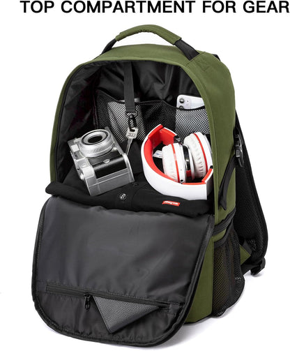 TUGUAN Insulated Cooler Backpack 38 Cans Double Deck Leakproof Lightweight Soft Lunch Backpack Small Cooler Bag Beach Picnic