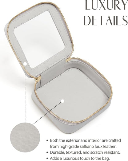 Popvibe Clear Makeup Bag Travel Cosmetic Case Transparent Toiletry Bag - Image 6