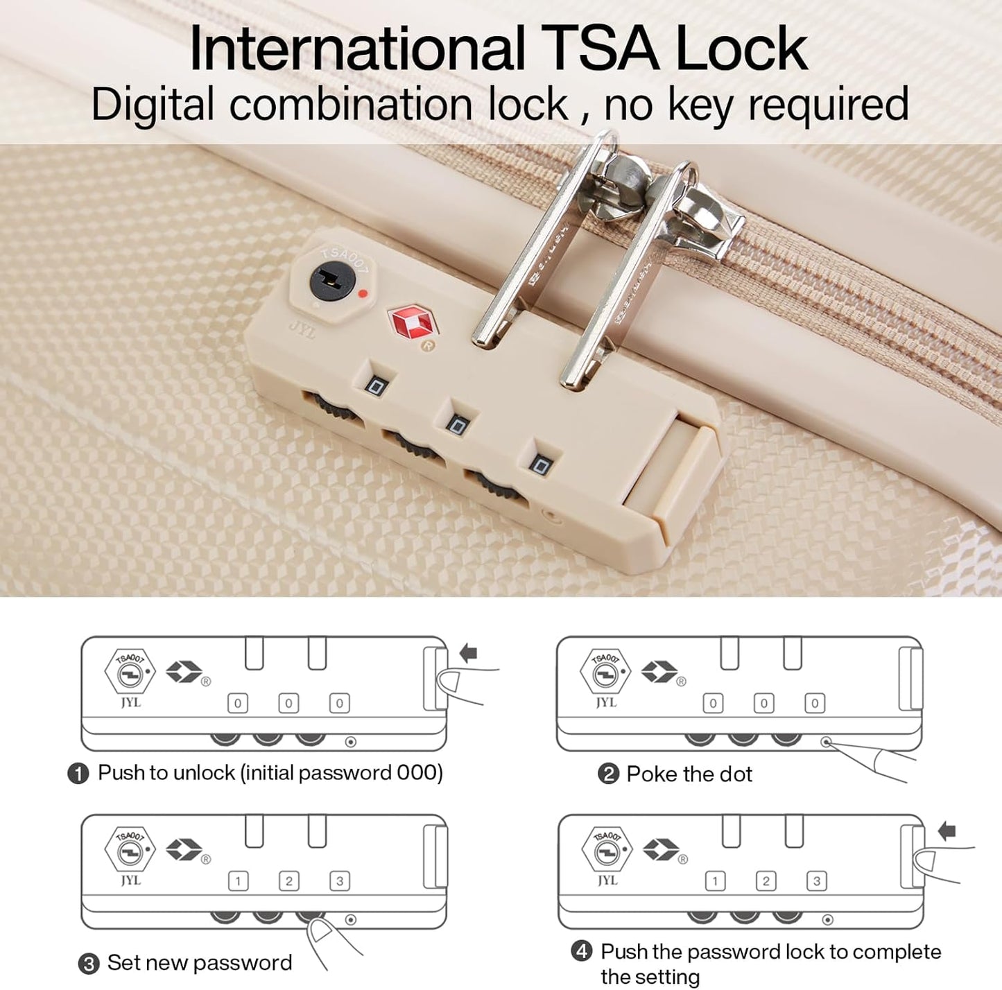 Hanke 16 Inch Underseat Carry on Suitcases with Wheels,Lightweight Hard Shell Carry on Luggage for Weekender, Travel Approved Small Suitcase,Travel Luggage for Womem Men,Cuba Sand pink.