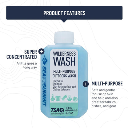 Sea to Summit Wilderness Wash Liquid Camp Soap