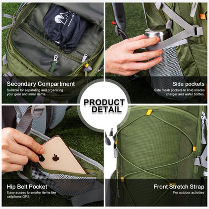 MOUNTAINTOP 25L/40L Hiking Backpack,Lightweight Travel Backpack for Men Women Outdoor Backpacking, Camping